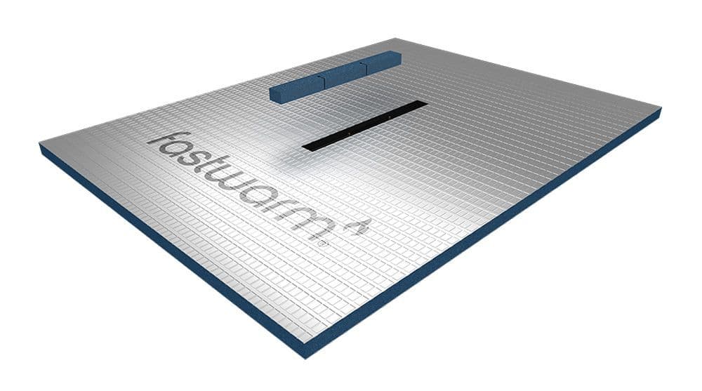 Linear Centre Drain tray — 1600x900, tray only
