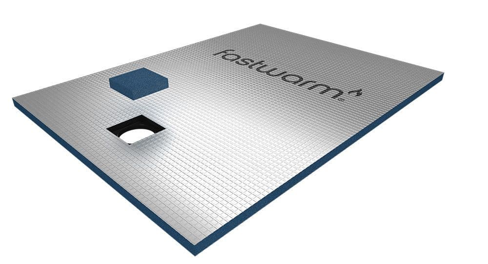 Fastwarm Standard End Drain tray — 1400x900, tray only
