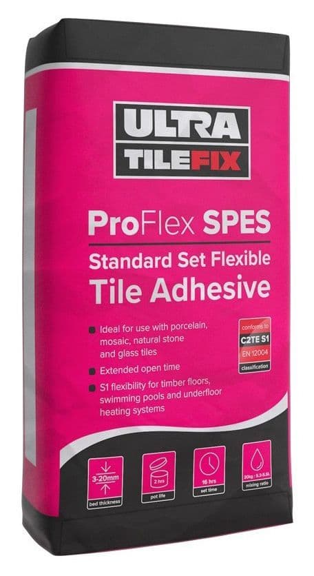 ProFlex SPES Standard Set Tile Adhesive White