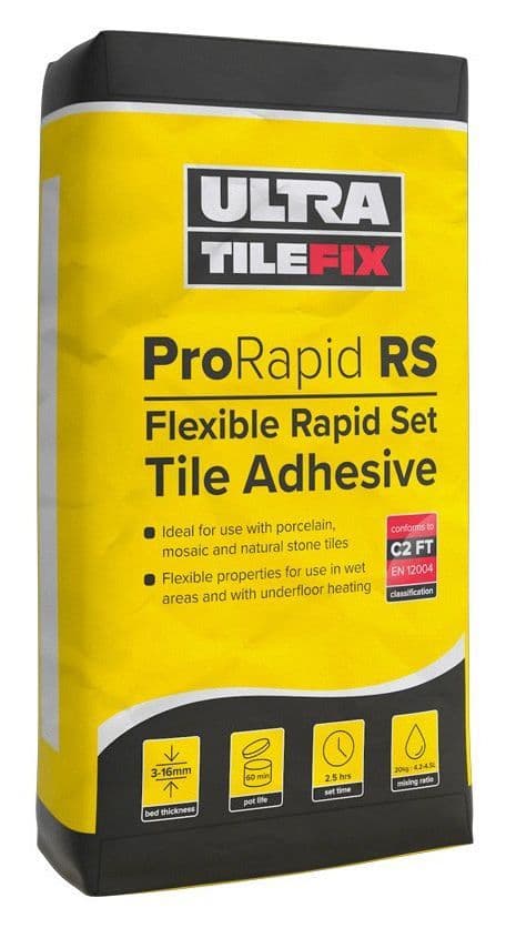 ProRapid RS Grey Tile Adhesive
