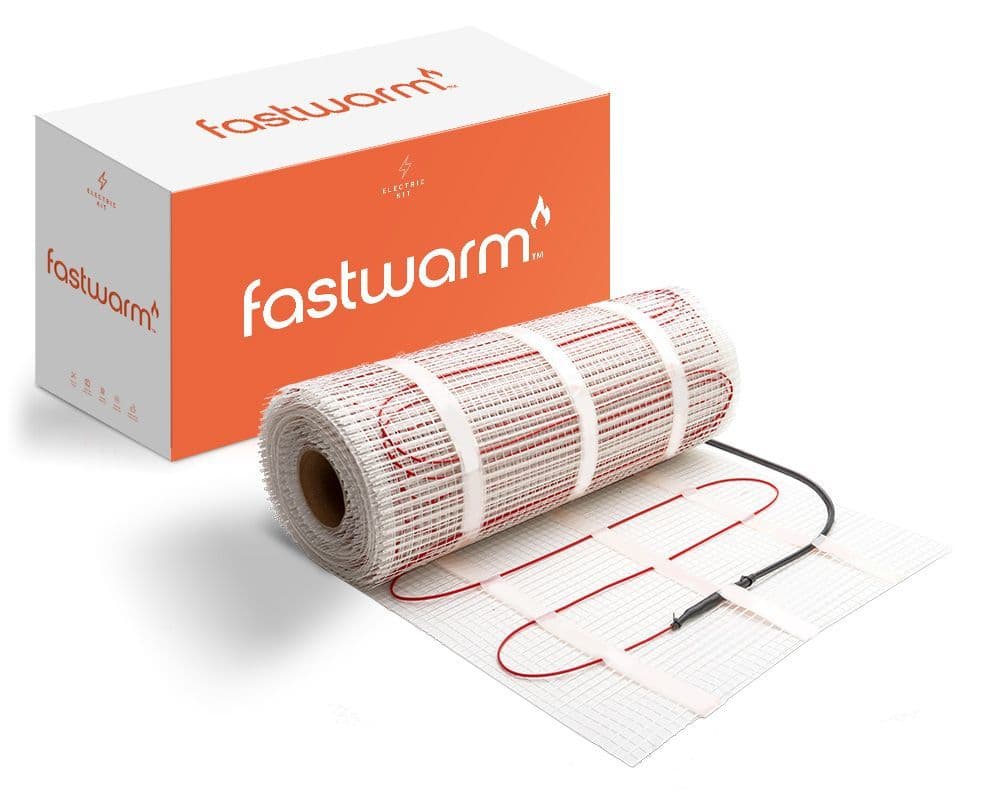 Fastwarm 200W electric underfloor heating mat — range image